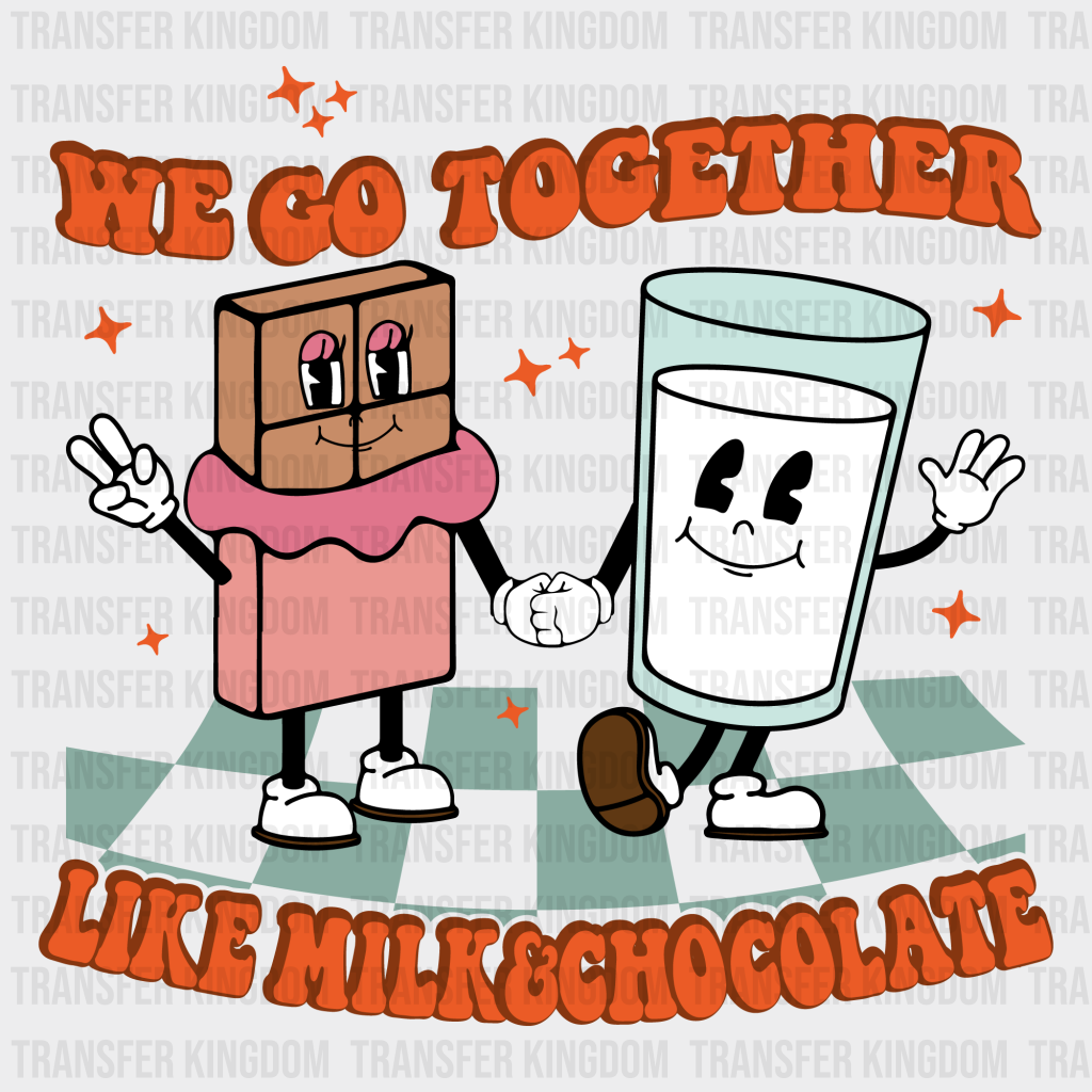 We Go Together - Dtf Heat Transfer