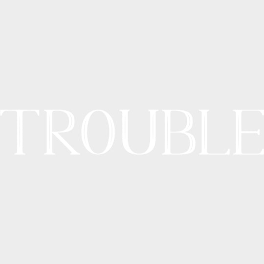 Where I Go Trouble Follows & Trouble - Boyfriend-Girlfriend DTF Transfers Adult Unisex - S & M (10’’) / Light Color