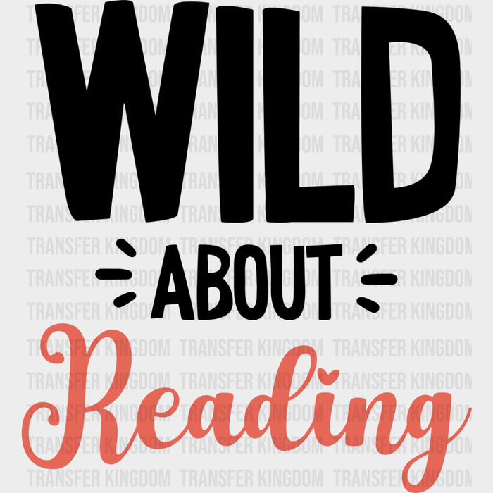Wild About Reading - Librarian DTF Transfers