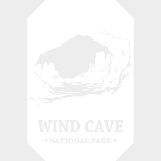 Wind Cave National Park Design - Parks Dtf Transfers Unisex S & M (10’) / Light Color See Imaging