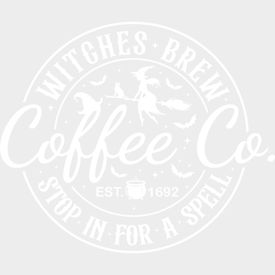 Witches Brew Halloween DTF Transfer Adult Unisex S & M (10’’) / Light Color Design (See Imaging)
