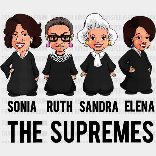 Woman The Supremes Rbg Design - Dtf Heat Transfer