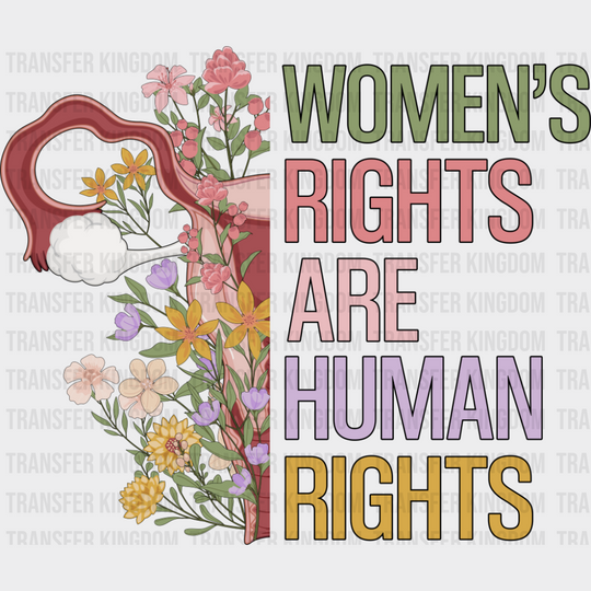 Women’s Rights Are Human Rights - Feminism DTF Transfer