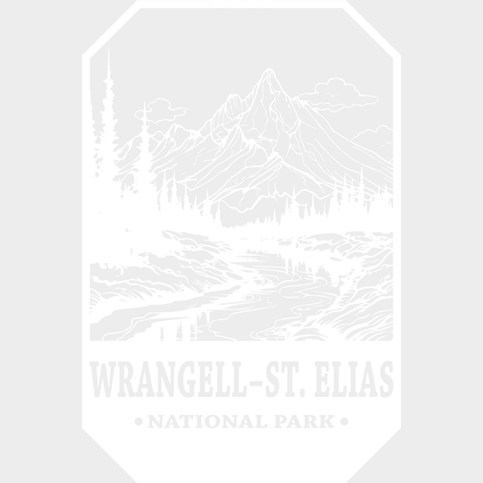 Wrangell-St.elias National Park Design - Parks Dtf Transfers Unisex S & M (10’) / Light Color See