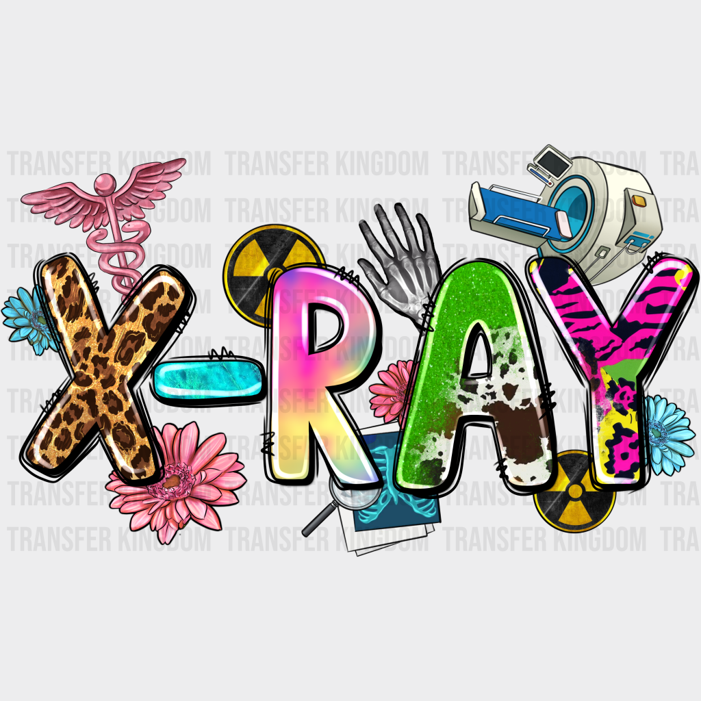 X-Ray Design - Radiology Dtf Transfers