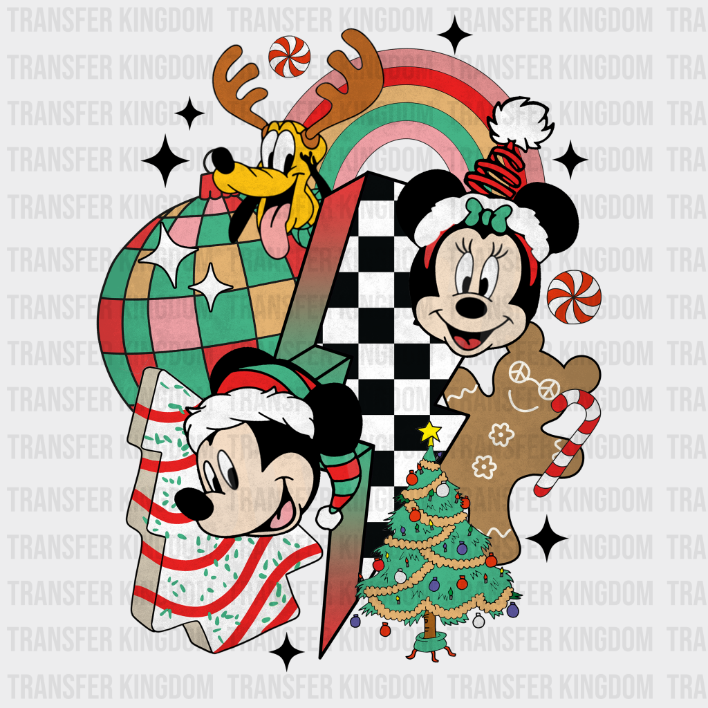 Xmas Disney Christmas Design - Dtf Heat Transfer