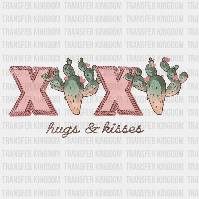 XO XO HUGS AND KISSES - DTF heat transfer
