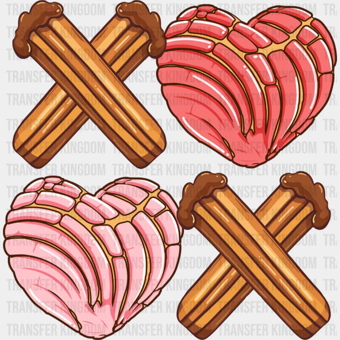 XOXO Concha - Valentine's Day DTF Transfer