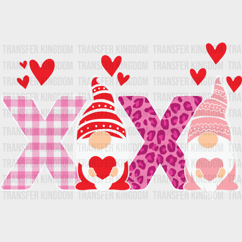 XOXO GNOMIES - DTF heat transfer - transfer-kingdom