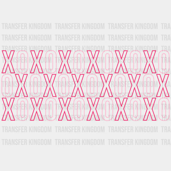 XOXO XOXO UV DTF Transfer Cup Wrap UV DTF Sticker