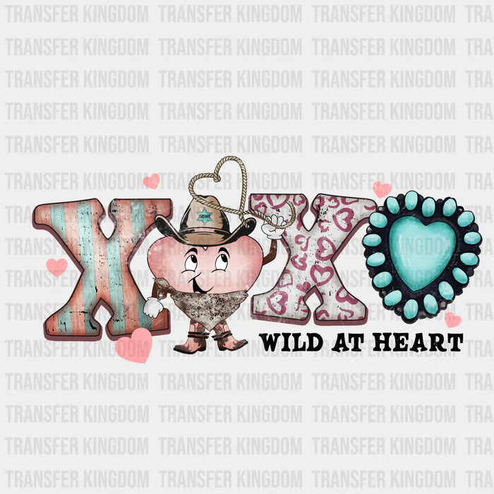 XOXO WILD AT HEART - DTF heat transfer