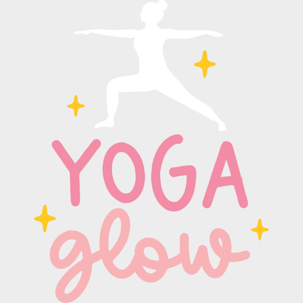 Yoga Glow - Yoga DTF Transfer Adult Unisex - S & M (10’’) / Light Color Design (See Imaging)