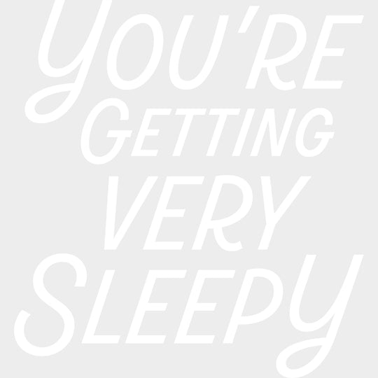 You’re Getting Very Sleepy - CRNA Nurse DTF Transfers Adult Unisex - S & M (10’’) / Light Color Design (See Imaging)