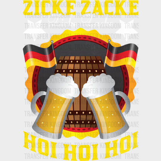 Zicke Zacke - Oktoberfest DTF Transfers