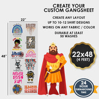 Create Your Gang Sheet with Our Gang Sheet Builder Software
