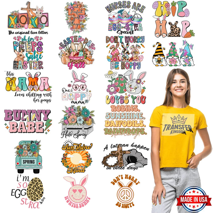 EASTER Premade Gang sheet - 20 PCS 10 INCH (Version 4)