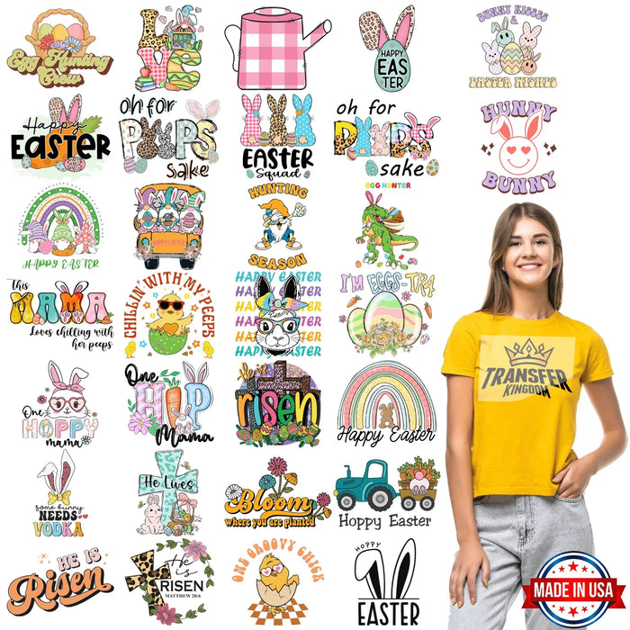 EASTER Premade Gang sheet - 30 PCS 10 INCH (Version 3)