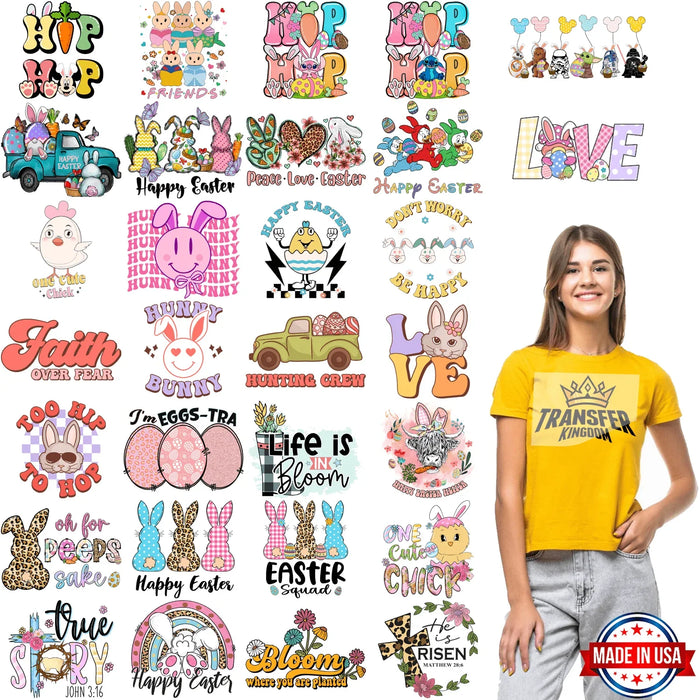 EASTER Premade Gang sheet - 30 PCS 10 INCH (Version 5)