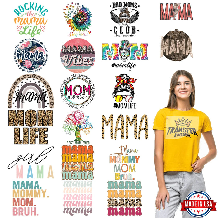Mother's Day - Premade Gang sheet - 20 PCS 10 INCH (Version 2)