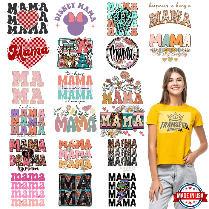 Mother's Day - Premade Gang sheet - 20 PCS 10 INCH (Version 4)