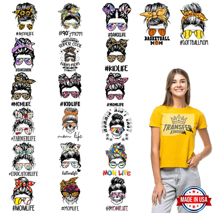 Mother's Day - Premade Gang sheet - 20 PCS 10 INCH (Version 5)