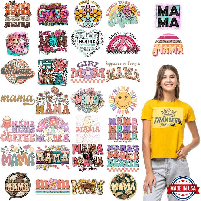 Mother's Day - Premade Gang sheet - 30 PCS 10 INCH (Version 2)