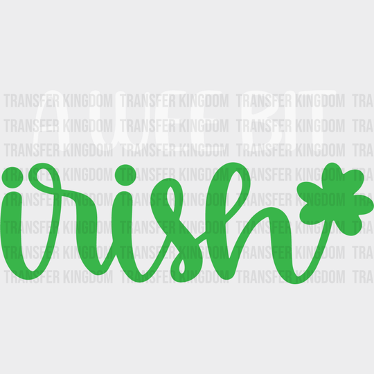 A Wee Bit Irish St. Patrick's Day Design - DTF heat transfer - Transfer Kingdom
