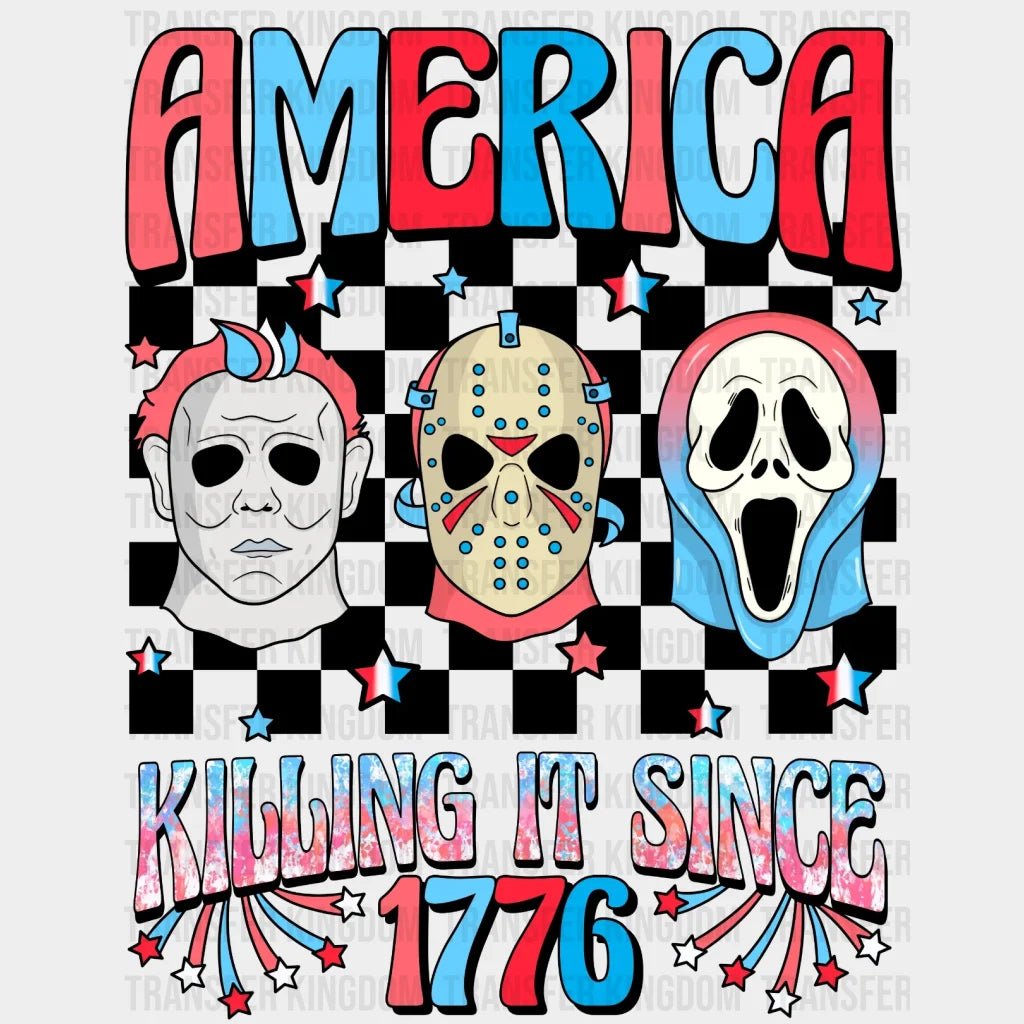 America Killing It Since 1776 Dtf Transfer