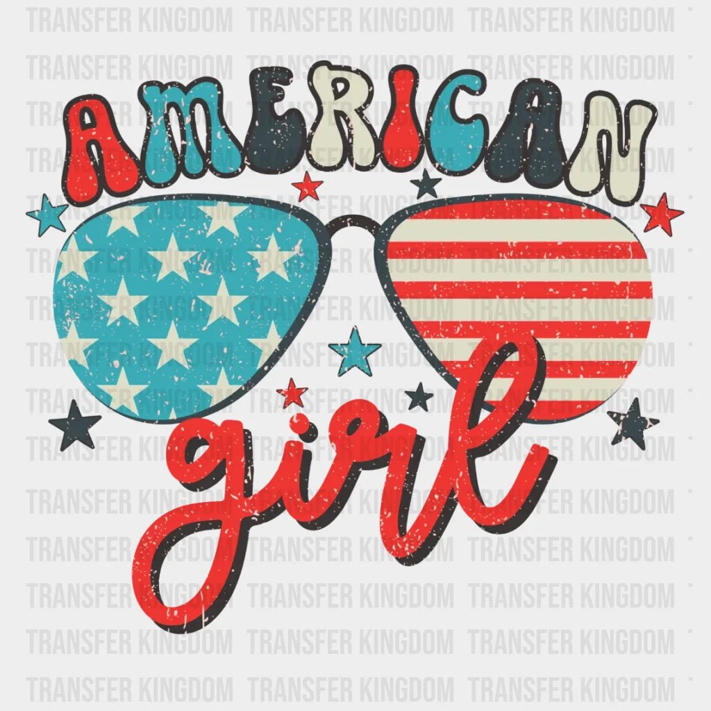 American Girl Sunglasses Dtf Transfer
