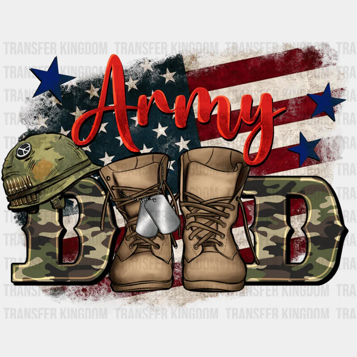 Army Dad Design - DTF heat transfer