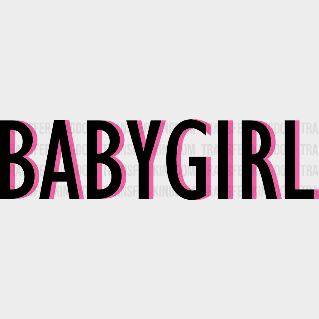 BabyGirl - BLM design DTF heat transfer - Transfer Kingdom