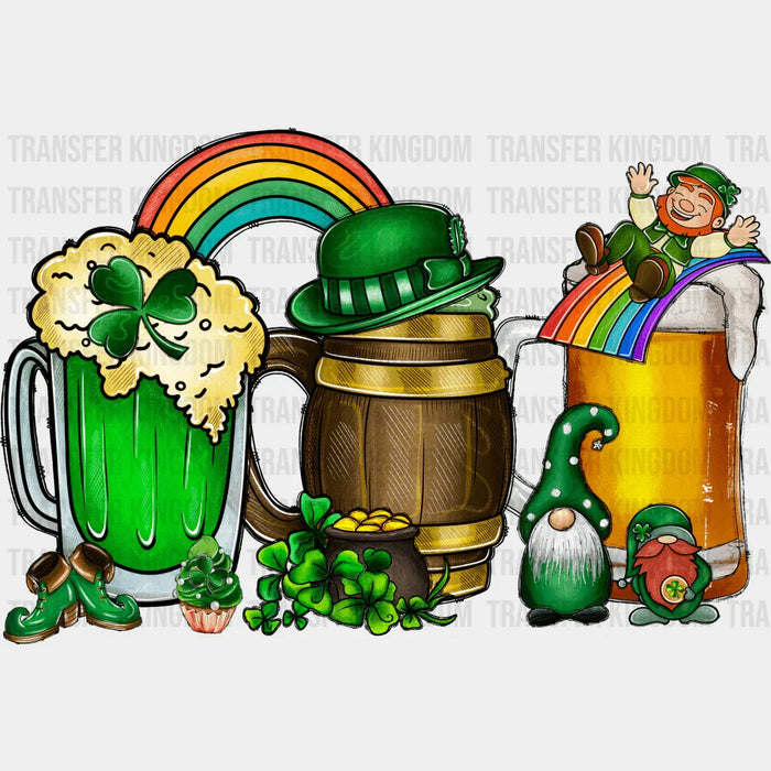 Beer St. Patrick's Day Design - DTF heat transfer