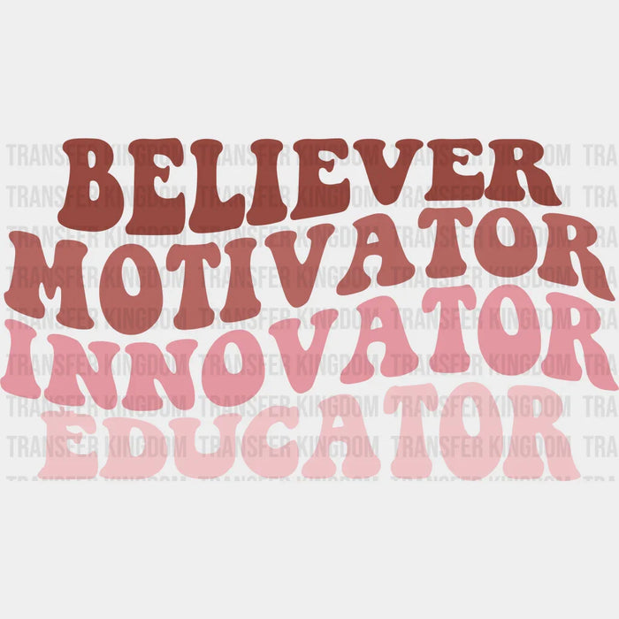 Believer... 100 Days School Design - DTF heat transfer