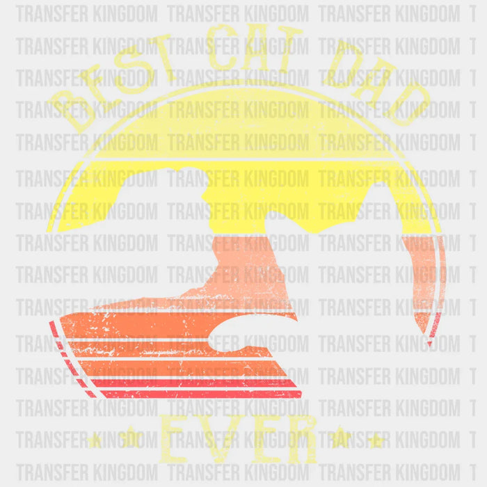 Best Cat Dad Forever Design - DTF heat transfer