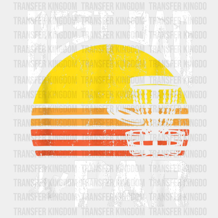 Best Dad By Par - Funny Disc Golf Design - DTF heat transfer