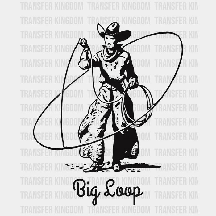 Big Loop - Rodeo Houston DTF Transfer