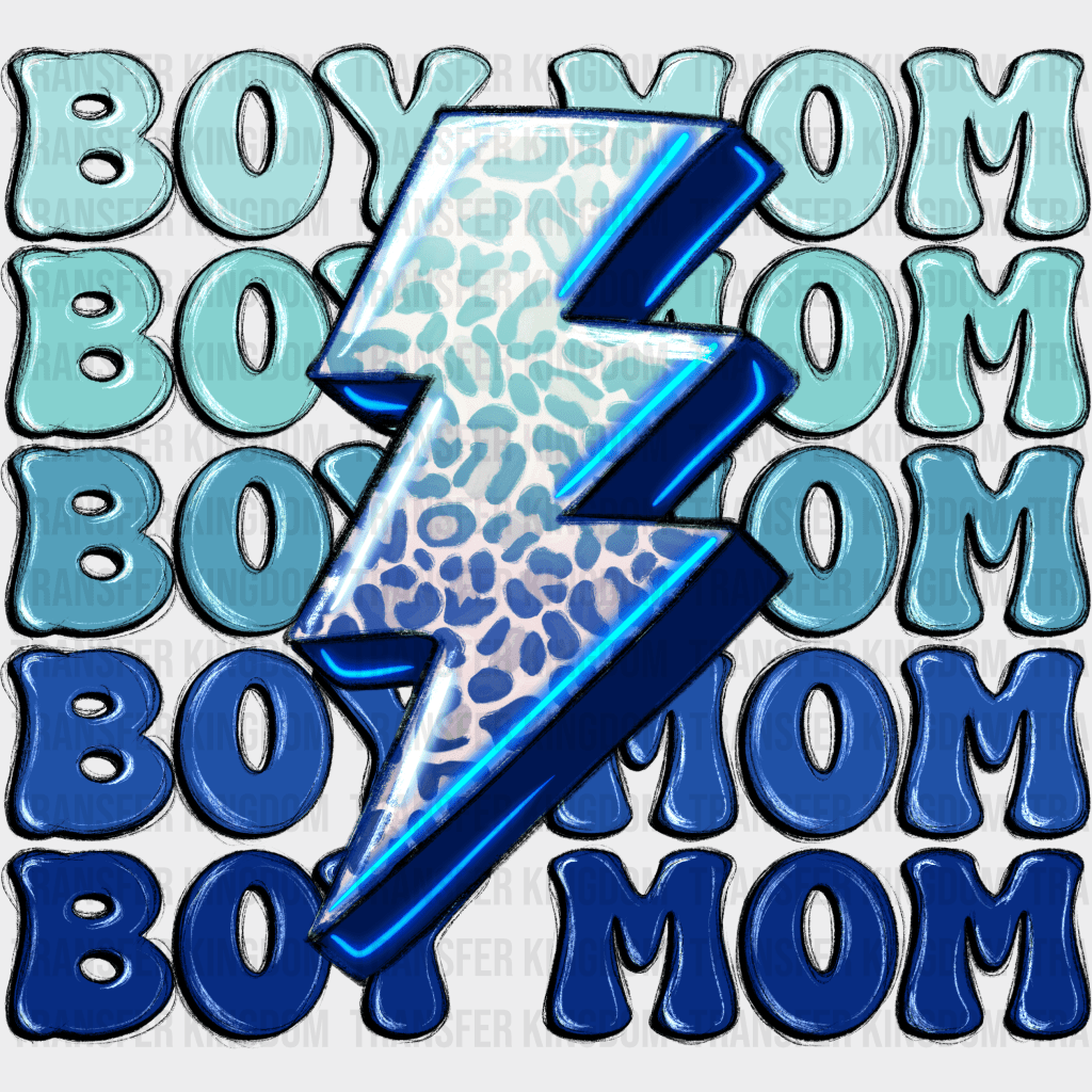 Boy Mama - Mothers Day - DTF Transfer - Transfer Kingdom