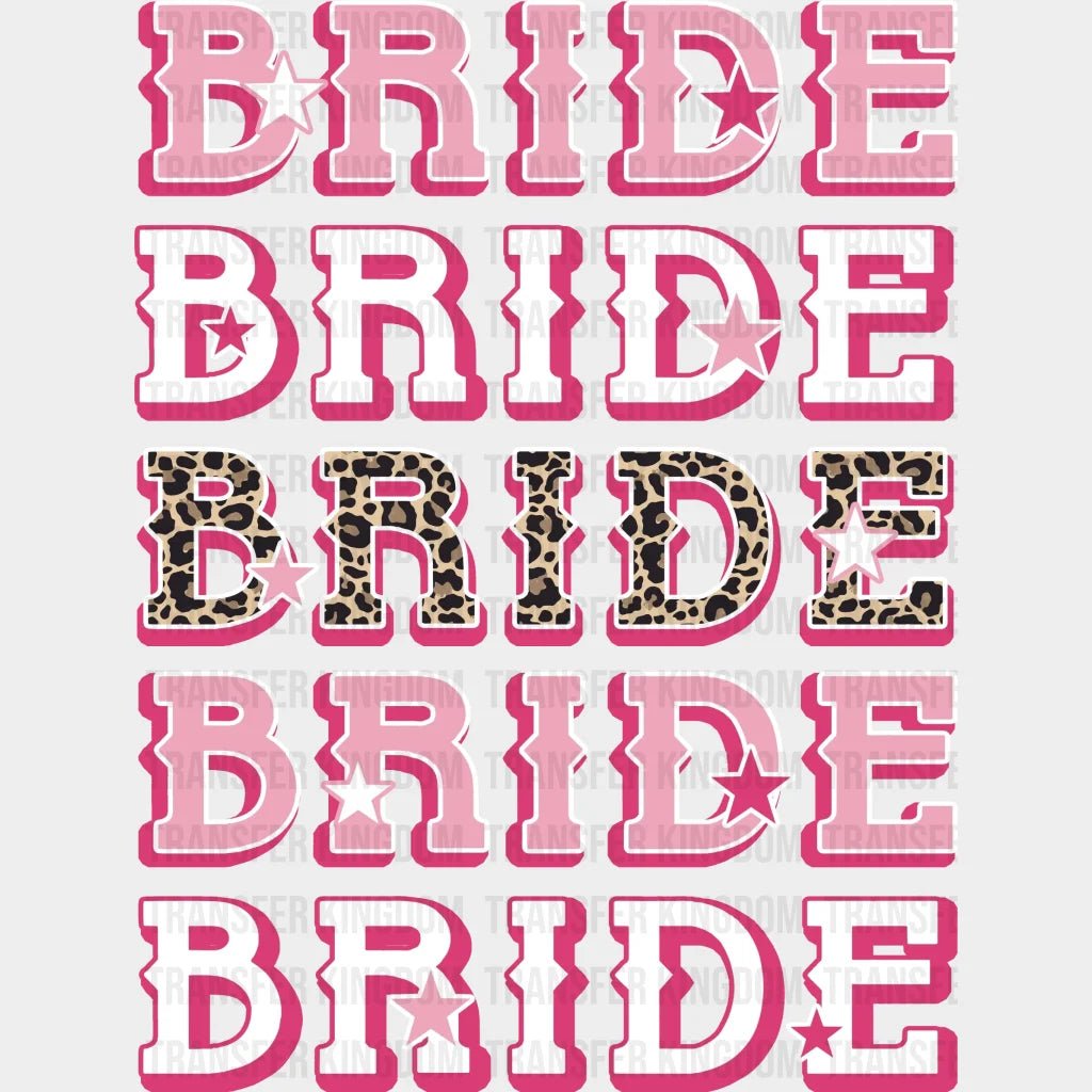 Bride And Howdy Design- Dtf Heat Transfer