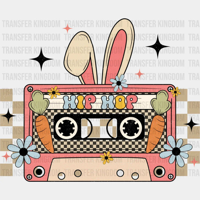Bunny Ear Tape Easter Design - DTF heat transfer