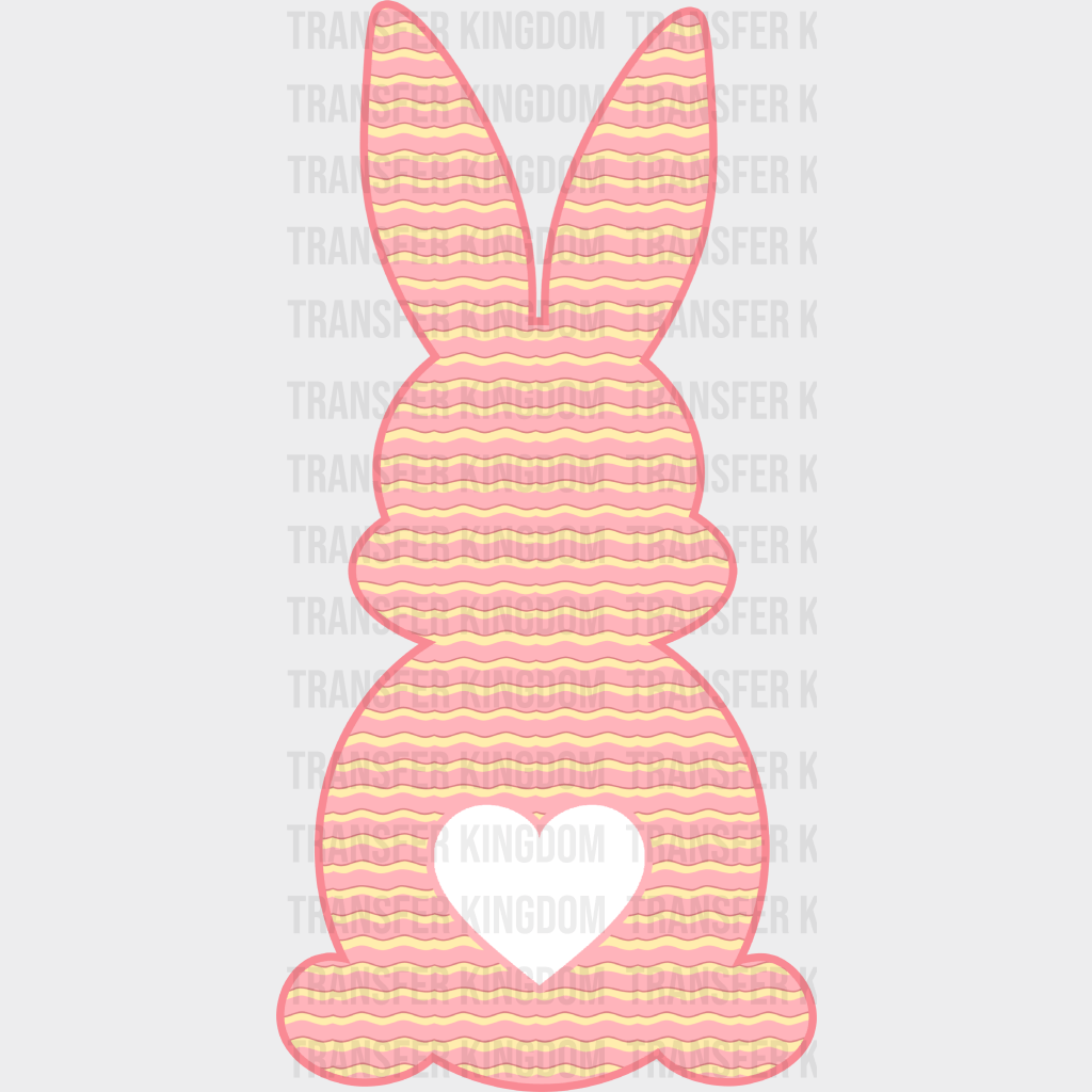 Bunny Easter Design - DTF heat transfer - Transfer Kingdom