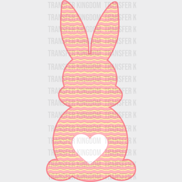 Reddish Bunny Easter Design - DTF heat transfer