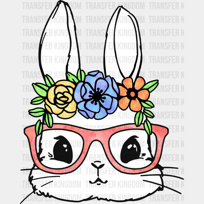 Bunny Face Easter Design - DTF heat transfer