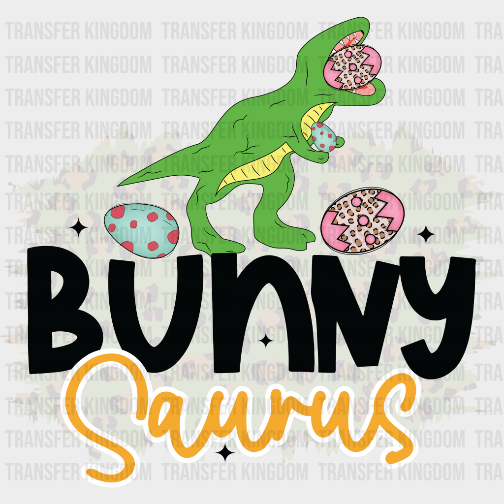 Bunny Saurus Easter Design - DTF heat transfer - Transfer Kingdom
