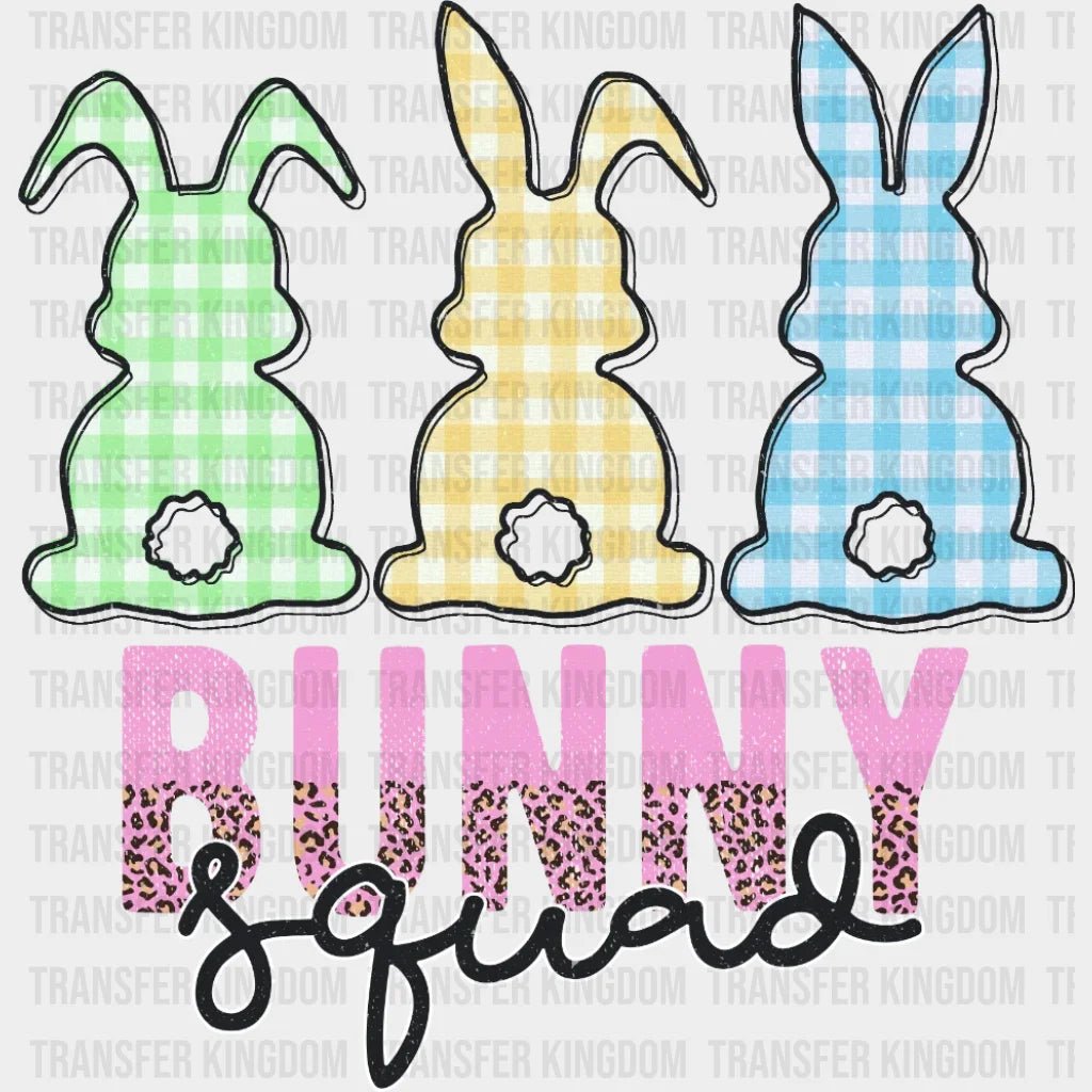 Bunny Squad Easter Design - DTF heat transfer - Transfer Kingdom