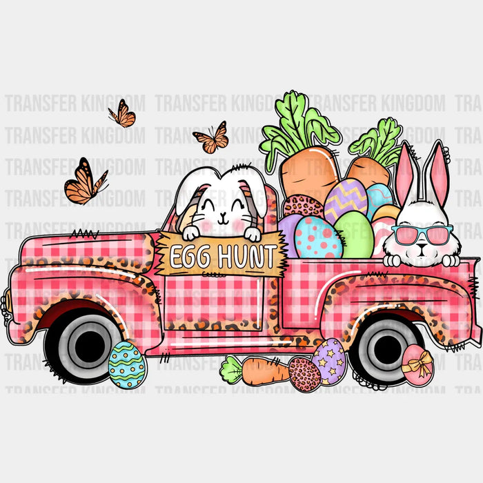 Car Egg Hunt Easter Design - DTF heat transfer