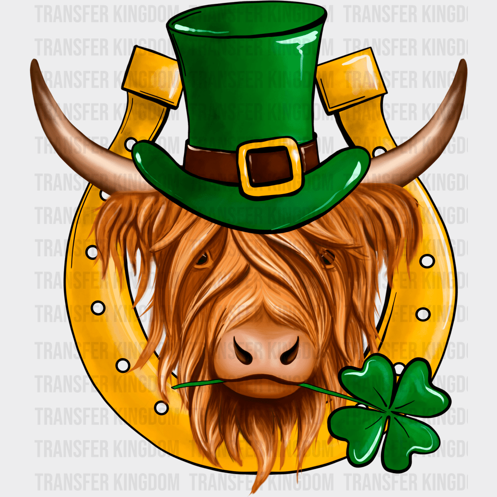 Cattle St. Patrick's Day Design - DTF heat transfer - Transfer Kingdom