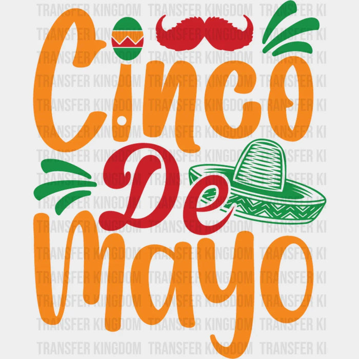 Cinco De Mayo - Cinco De Mayo DTF heat transfer