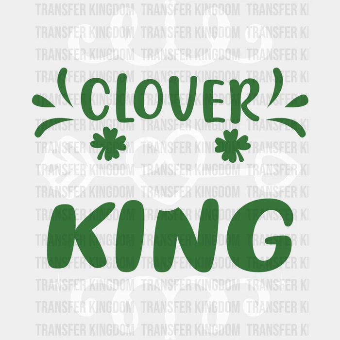 Clover Prince St. Patrick's Day Design - DTF heat transfer