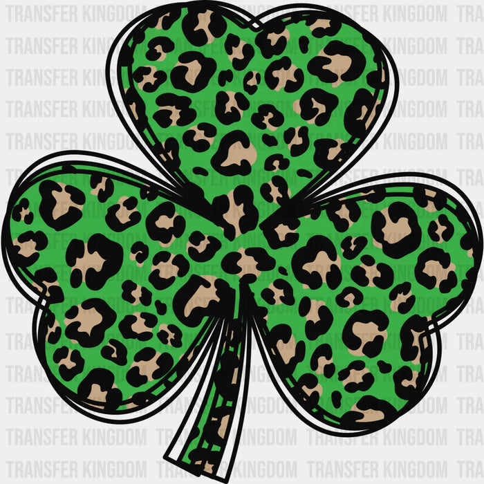 Clover Leaf Luck St. Patrick's Day Design - St. Patrick's Day DTF heat transfer