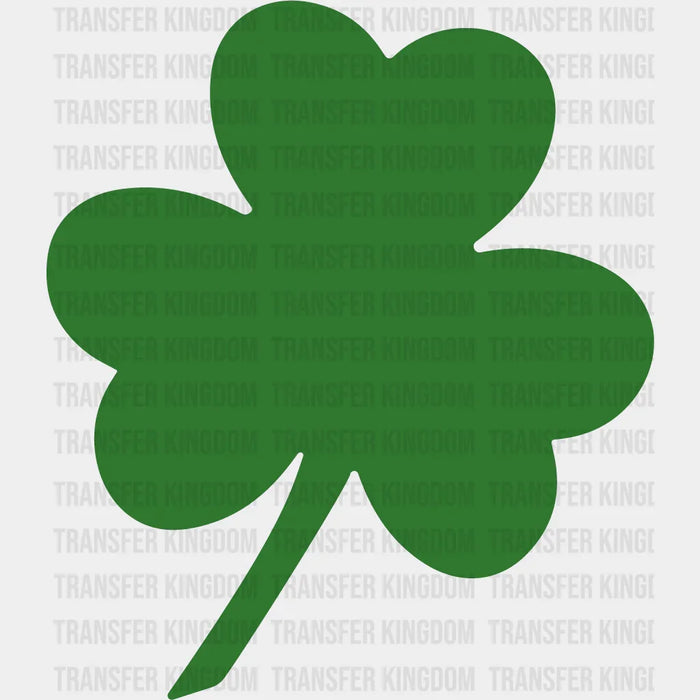 Simple Clover St. Patrick's Day Design - DTF heat transfer
